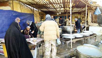 میزبانی خراسانی در سامرا