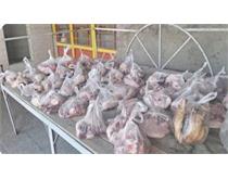 توزیع گوشت قربانی میان ۴۶ خانواده بوتراب در استان ایلام