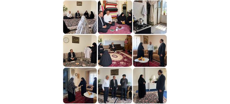 بازدید مدیران خیریه عترت بوتراب از خانواده‌های تحت حمایت در استان ایلام