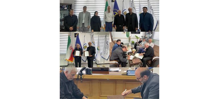 امضای تفاهم نامه بین مدیرعامل خیریه عترت بوتراب و مدیرکل کمیته امداد امام خمینی استان آذربایجان غربی