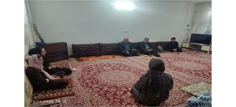 بازدید مدیرکل ستاد اجرایی فرمان امام(ره) آذربایجان‌غربی از دو خانواده موفق تحت حمایت خیریه عترت بوتراب در خوی