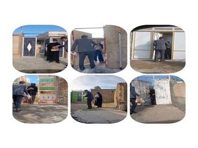 توزیع کمک‌های صله‌ٔ ارحام بین خانواده‌های تحت حمایت در زرین‌آباد استان ایلام– آذر ۱۴۰۴