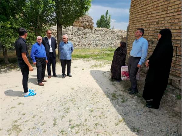 دیدار مدیرعامل بوتراب با دو خانواده موفق و یک خانواده عسر و حرج شهرستان چالدران