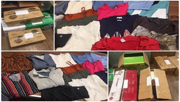 Donation of 1244 girls and women's clothing by one of Bootorab's supporters