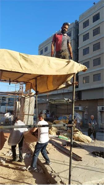 موکب عترت بوتراب، آماده ارائه خدمت به دلداگان حسینی