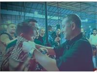 تقدیر بنیانگذار بوتراب از کودکان و نوجوانان حاضر در موکب ابی تراب