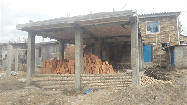 ساخت مسکن برای سیل‌زدگان استان گلستان 1