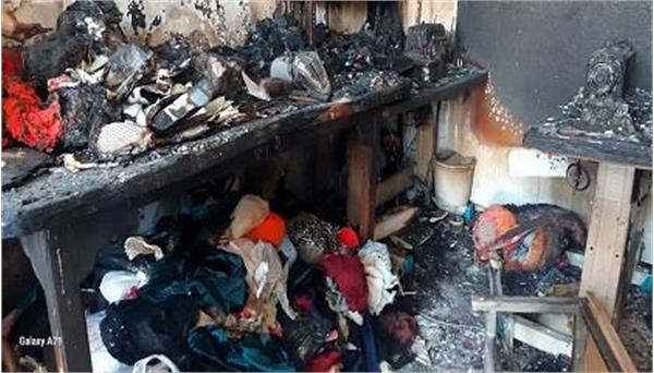 آغاز بازسازی منزل و کارگاه خانواده تحت حمایت چایپاره پس از حادثه برق‌گرفتگی و آتش‌سوزی