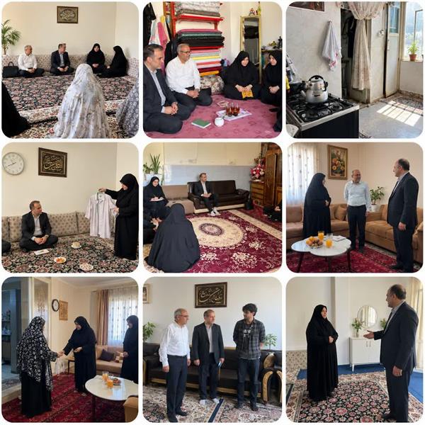 بازدید مدیران خیریه عترت بوتراب از خانواده‌های تحت حمایت در استان ایلام