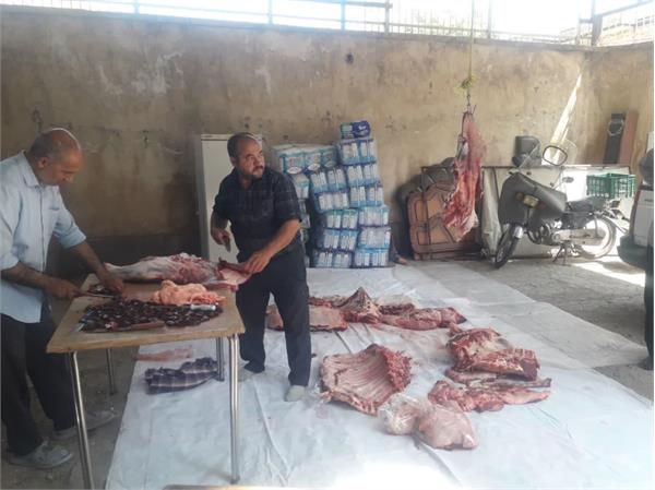 ذبح ۵ رأس گوسفند و ۱ رأس گاو در استان آذربایجان غربی در عید قربان