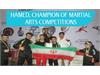 Hamed, champion of martial arts competitions
