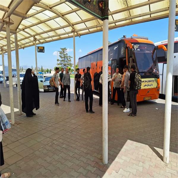 اعزام 32 دانشجوی ممتاز بوتراب به کربلای معلی 2