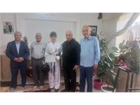 دیدار مدیرعامل بوتراب با فرزند افتخارآفرین موسسه در سفر به شهرستان ارومیه