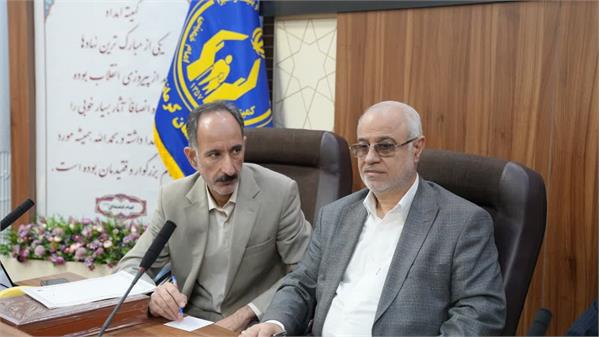 دیدار معاون موسسه بوتراب با مدیرکل کمیته امداد کرمانشاه