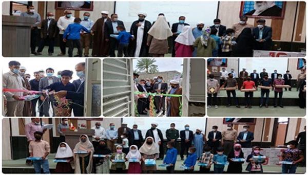 two flats and 31  tablets and laptops and 20 sewing machines donated to Bootorab children in Hormozgan