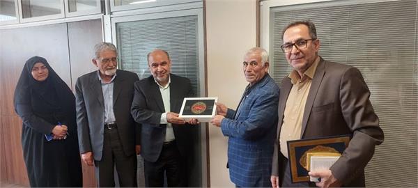 دیدار معاون توسعه مشارکتهای مردمی کمیته امداد کشور از دفتر مرکزی موسسه 5