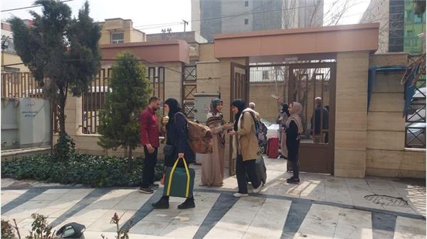 اولین همایش دانشجویان دختر بوتراب در مشهد مقدس 1