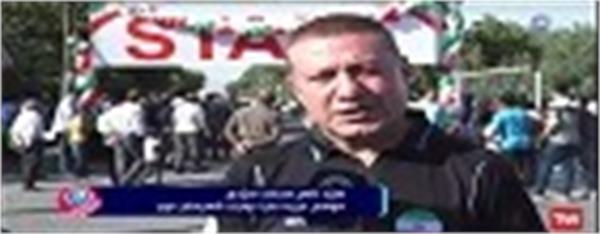 گفتگوی سیدناصر محمدسیدی با شبکه ورزش سیما در مراسم افتتاحیه «جشنواره شور غدیر»
