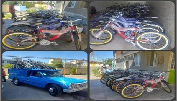 Donation of 20 bicycles, as one of the prizes of the athleticsrace by a sponsor