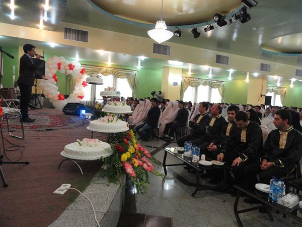 تصاویر مربوط به مراسم ازدواج 214 زوج جوان در خوی 4