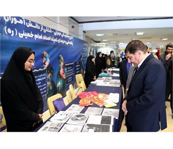 بازدید مدیران بوتراب از همایش کارآفرینی هنرستانی‌های کمیته امداد