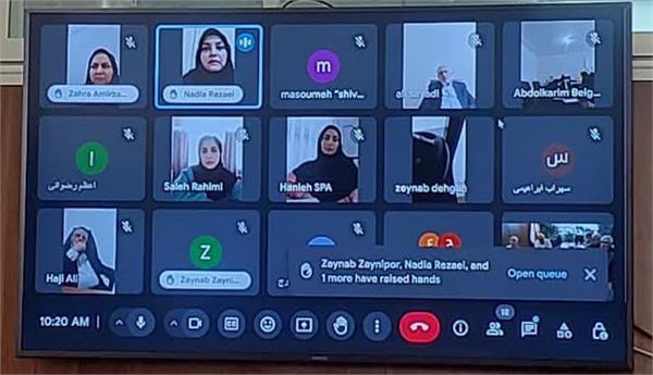 وبینار مشترک کارکنان و مدیران استانی 3