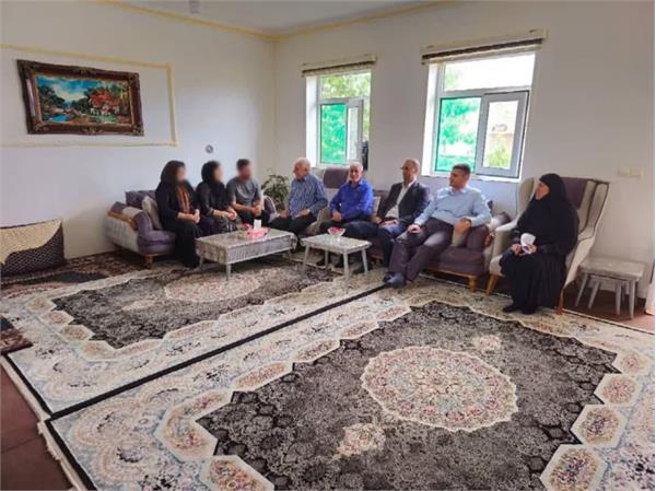 دیدار مدیرعامل بوتراب با دو خانواده موفق و یک خانواده عسر و حرج شهرستان چالدران