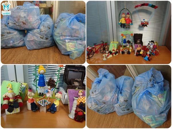 اهدای اسباب بازی