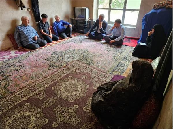 دیدار مدیرعامل بوتراب با دو خانواده موفق و یک خانواده عسر و حرج شهرستان چالدران
