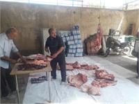 ذبح ۵ رأس گوسفند و ۱ رأس گاو در استان آذربایجان غربی در عید قربان