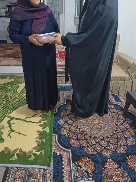 توزیع گوشت قربانی همزمان با زادروز بنیانگذار 3