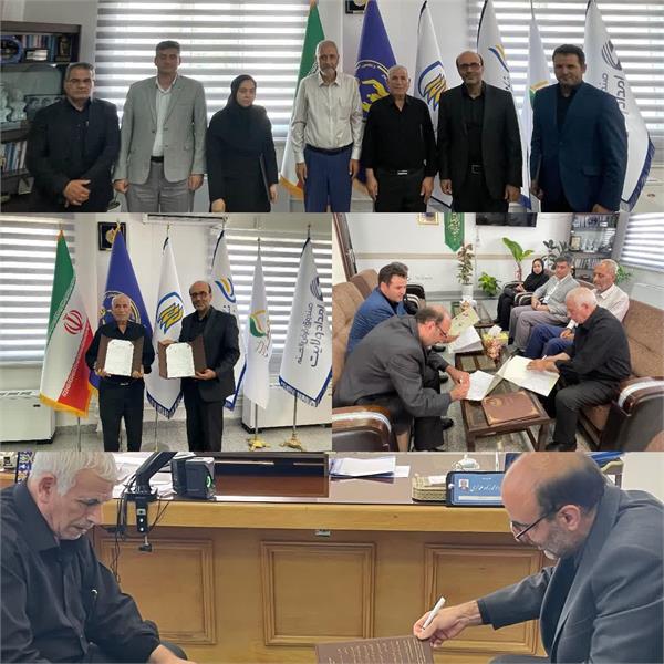 امضای تفاهم نامه بین مدیرعامل خیریه عترت بوتراب و مدیرکل کمیته امداد امام خمینی استان آذربایجان غربی
