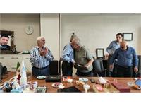 مراسم بزرگداشت روز معلم در دفتر موسسه 3