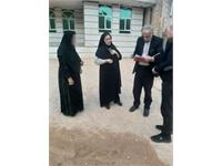 بازدید میدانی خانواده های تحت حمایت بخش بازفت