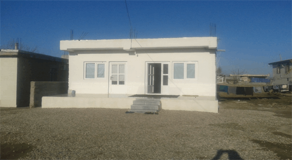 ساخت مسکن برای سیل‌زدگان استان گلستان 2