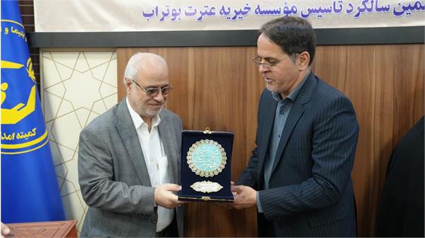 دیدار معاون موسسه بوتراب با مدیرکل کمیته امداد کرمانشاه