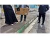 Delivery of two television to two Kermanshah families
