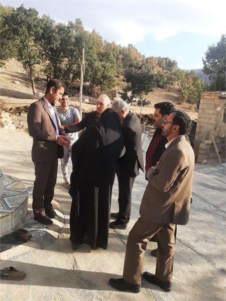 بازدید میدانی خانواده های تحت حمایت بخش بازفت