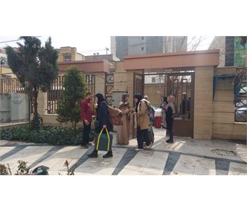 اولین همایش دانشجویان دختر بوتراب در مشهد مقدس