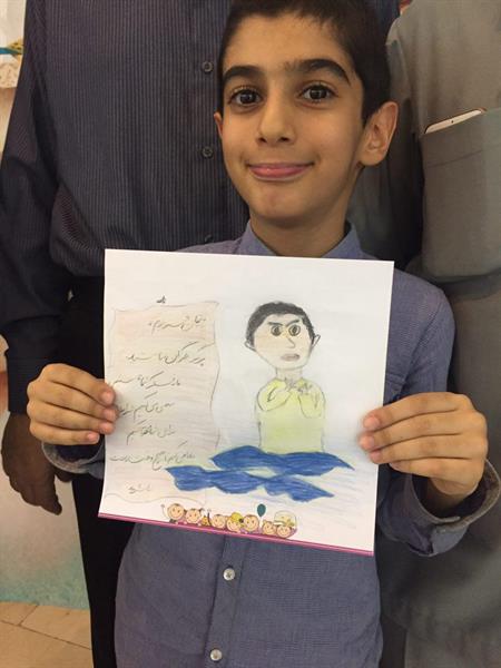 نقاشی دعا نمایشگاه قرآن