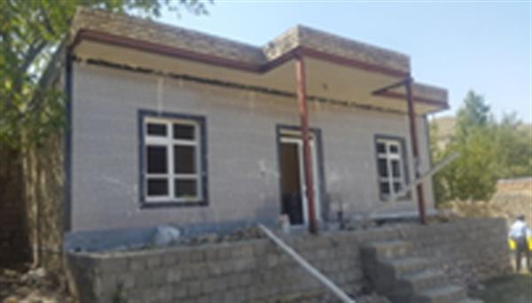 در روستای شیخلر خوی انجام گرفت؛ تکمیل خانه نیمه کاره خانواده تحت پوشش موسسه