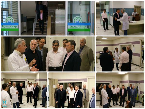 بازدید از آزمایشگاه بوعلی سینا