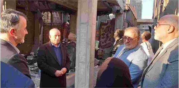 بازدید مدیرعامل بوتراب از منازل ایتام زلزله زده خوی