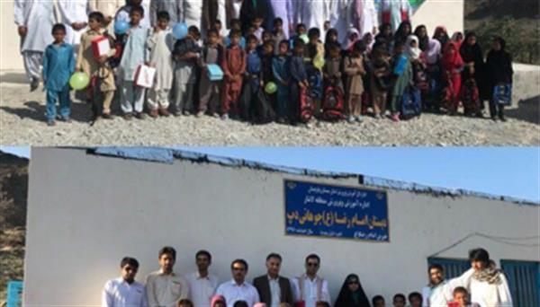 دو باب مدرسه در لاشار سیستان و بلوچستان افتتاح شد