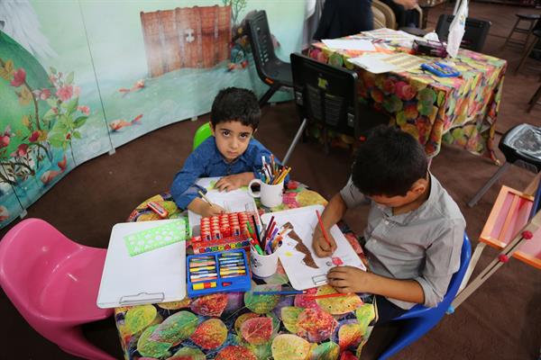 غرفه موسسه خیریه عترت بوتراب در نمایشگاه لوازم التحریر مصلی امام خمینی(ره) - شهریور96 8