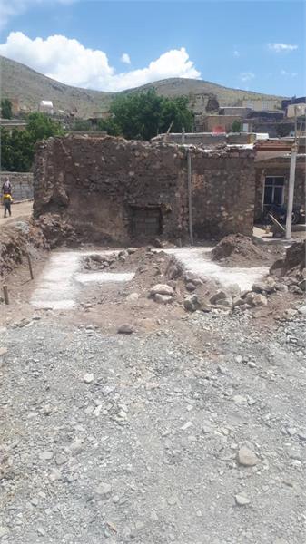 ساخت مسکن برای زلزله‌زدگان قطور 11