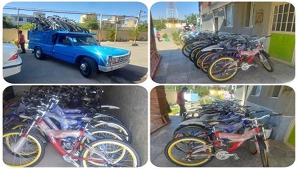 Donation of 20 bicycles, as one of the prizes of the athleticsrace by a sponsor