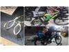 One bike and a pair of earrings, gift of the spiritual father to two children of Kermanshah