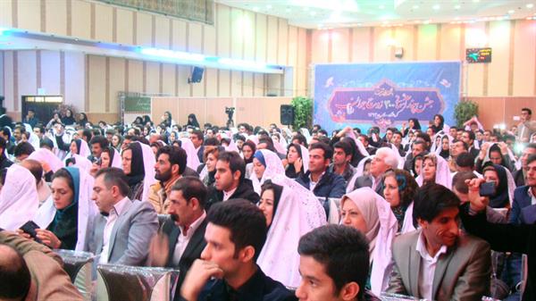 مراسم ازدواج 300 زوج جوان در استان کرمانشاه 4